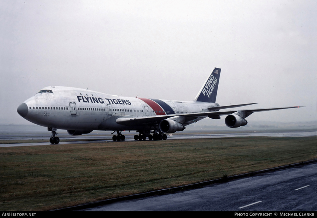 Aircraft Photo of N818FT | Boeing 747-121(A/SF) | Flying Tigers | AirHistory.net #374855