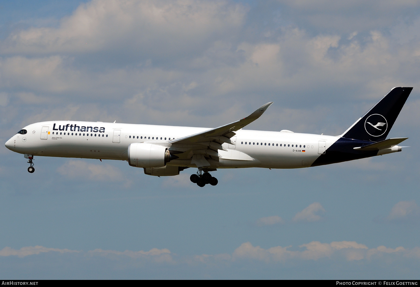 Aircraft Photo of D-AIXK | Airbus A350-941 | Lufthansa | AirHistory.net #374857