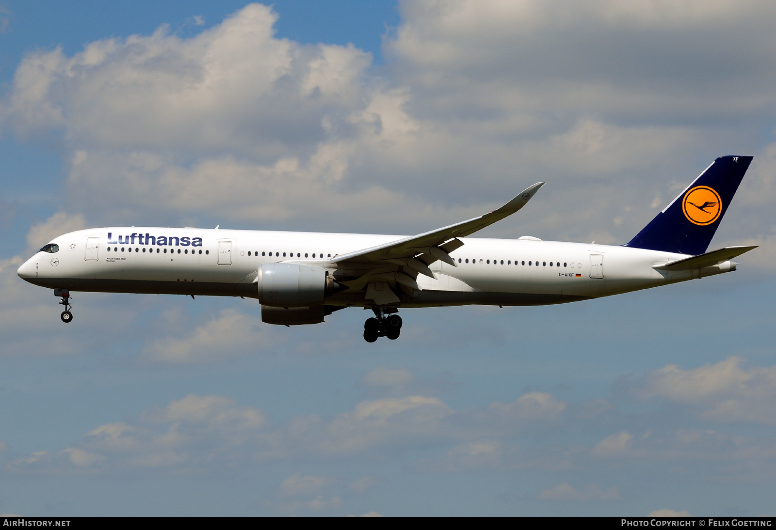 Aircraft Photo of D-AIXF | Airbus A350-941 | Lufthansa | AirHistory.net #374863