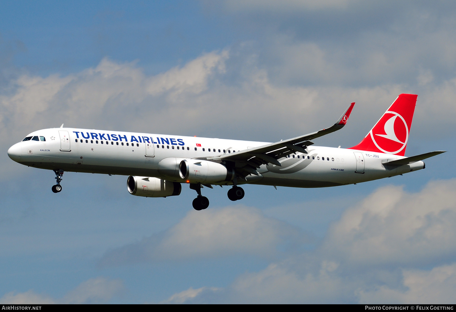 Aircraft Photo of TC-JSU | Airbus A321-231 | Turkish Airlines | AirHistory.net #374864