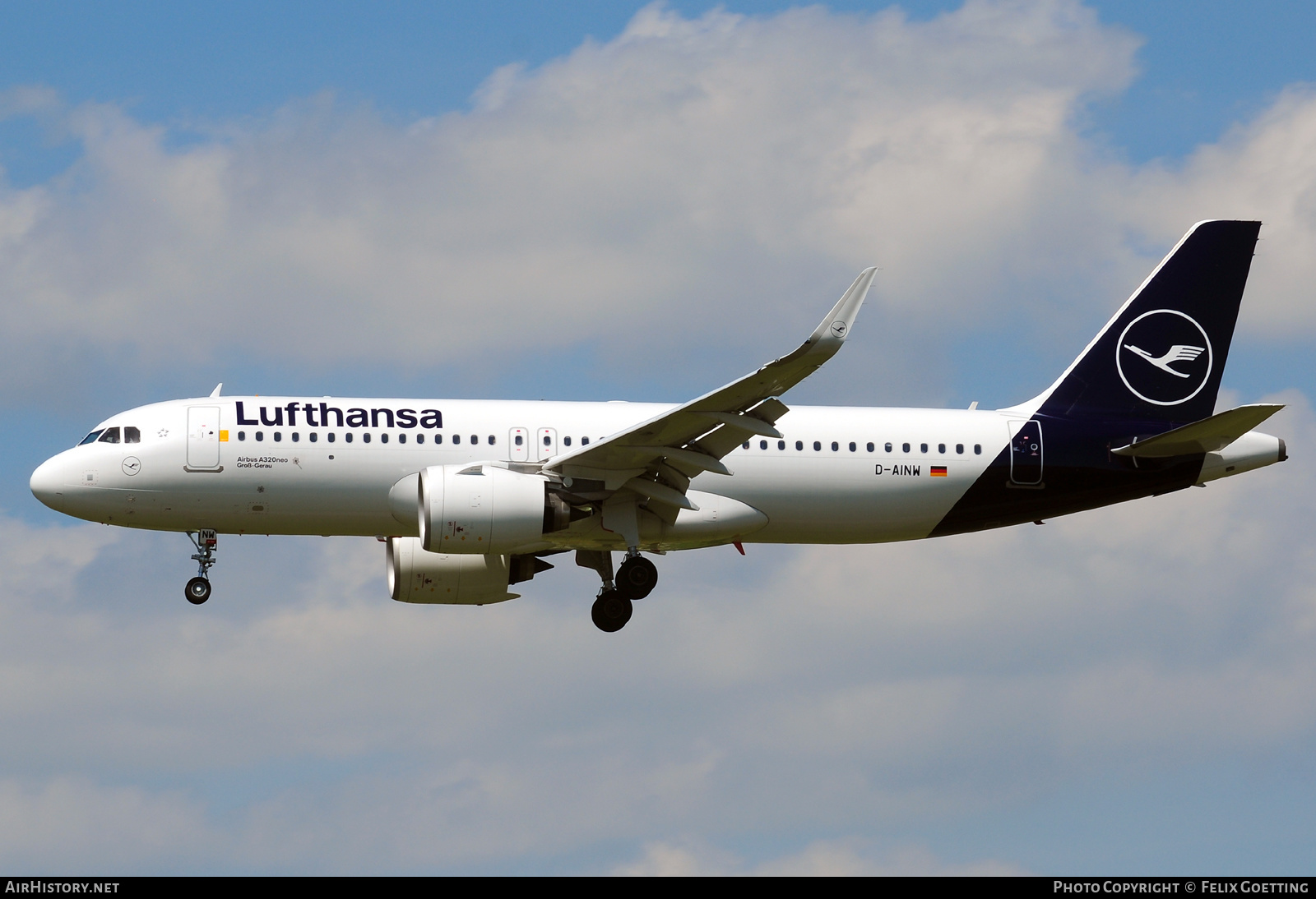 Aircraft Photo of D-AINW | Airbus A320-271N | Lufthansa | AirHistory.net #374869