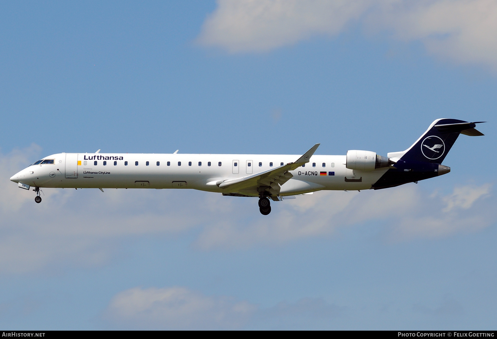 Aircraft Photo of D-ACNQ | Bombardier CRJ-900LR (CL-600-2D24) | Lufthansa | AirHistory.net #374881