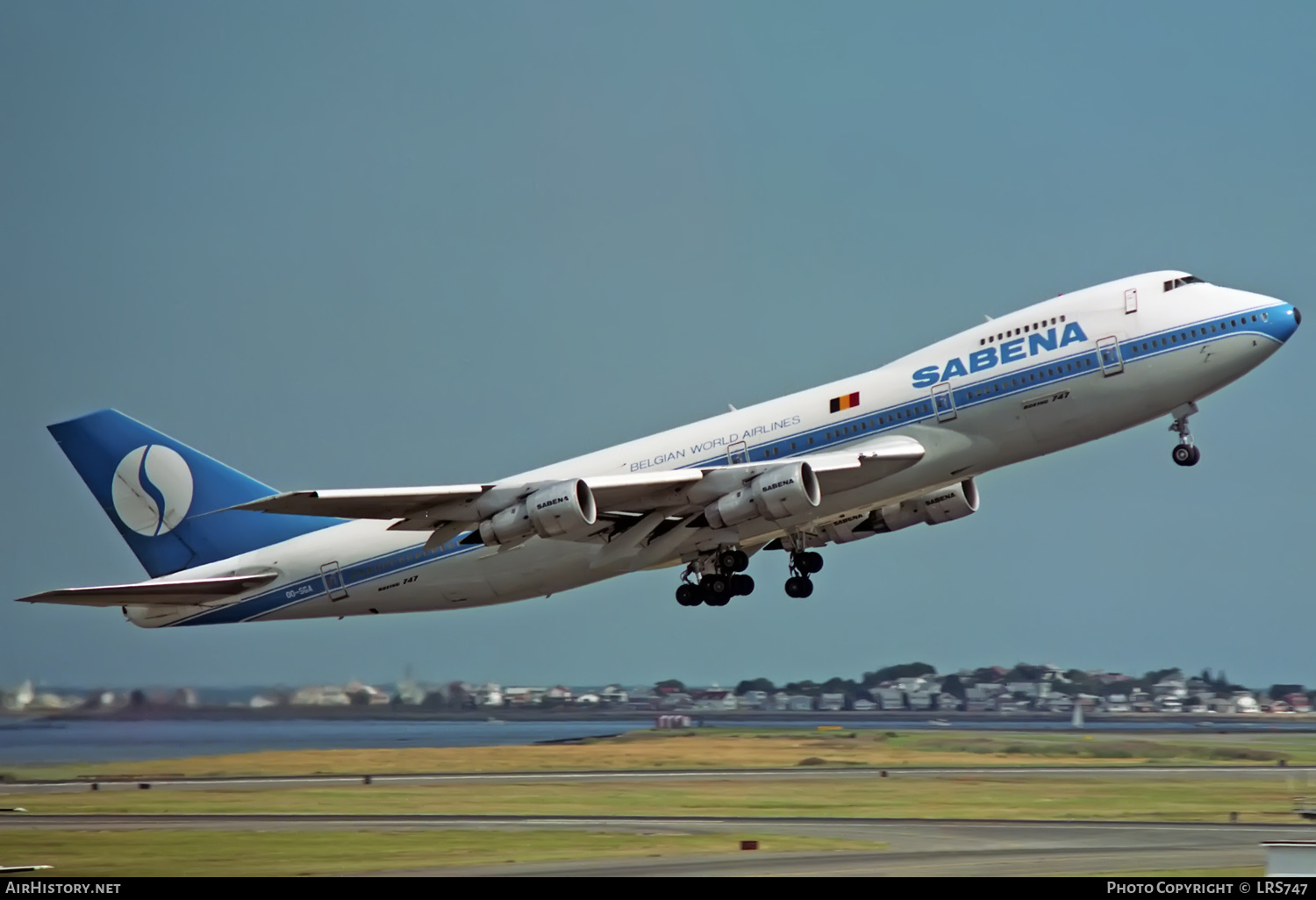 Aircraft Photo of OO-SGA | Boeing 747-129(M) | Sabena | AirHistory.net #374885