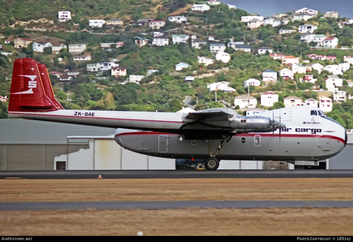 Aircraft Photo of ZK-SAE | Armstrong Whitworth AW-650 Argosy 222 | SAFE Air Cargo - Straits Air Freight Express | AirHistory.net #374887