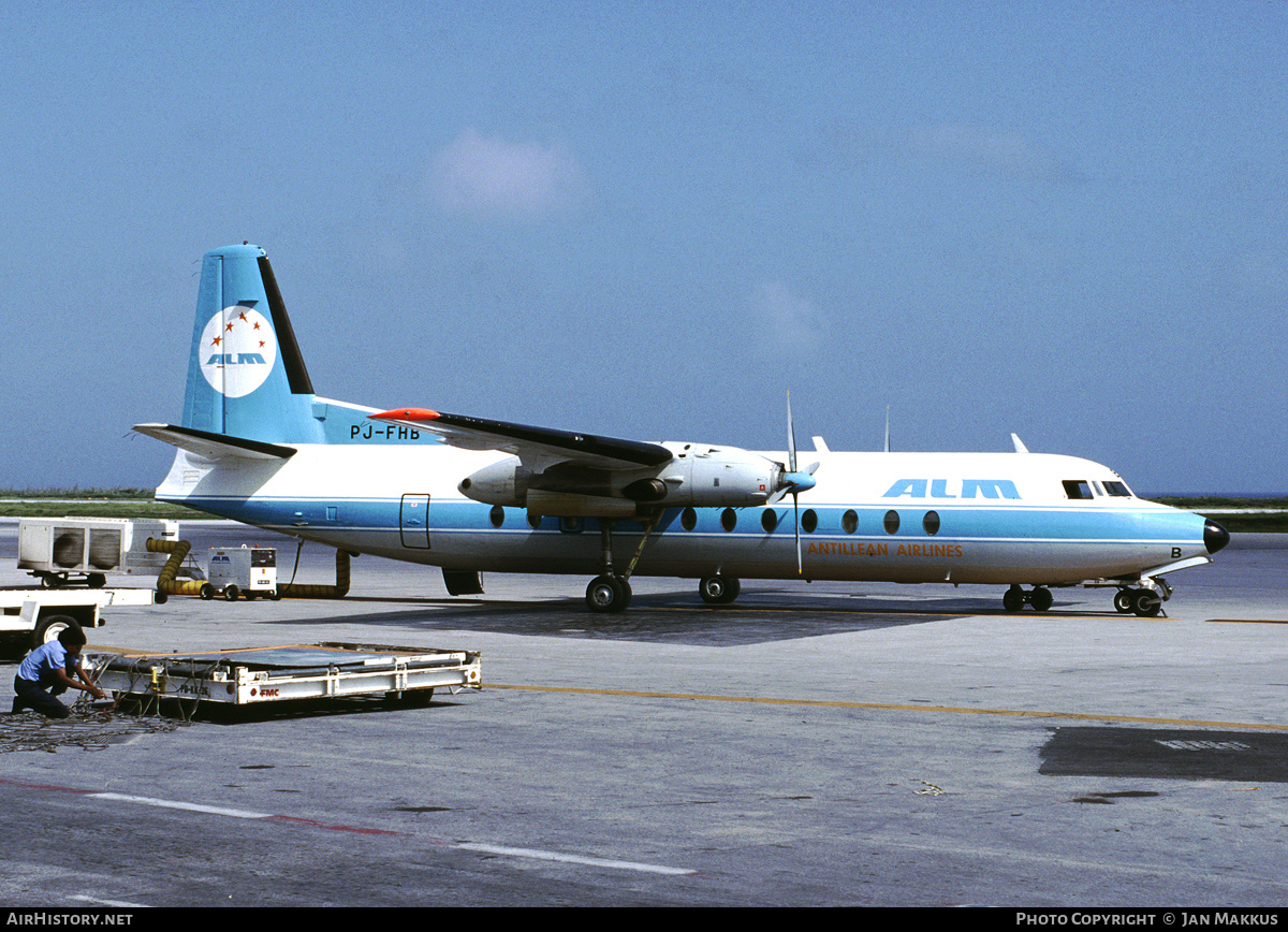 Aircraft Photo of PJ-FHB | Fairchild Hiller FH-227B | ALM Antillean Airlines | AirHistory.net #374893