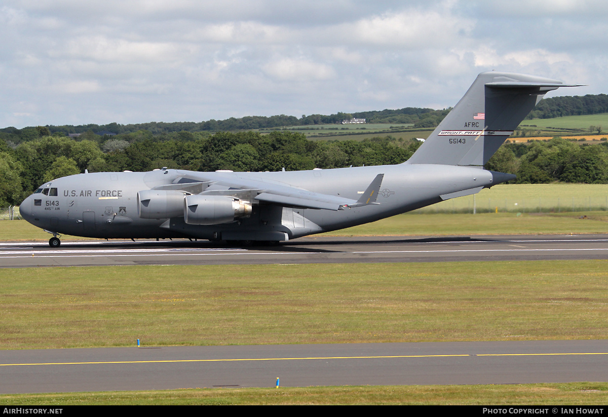 Aircraft Photo of 05-5143 / 55143 | Boeing C-17A Globemaster III | USA - Air Force | AirHistory.net #374903
