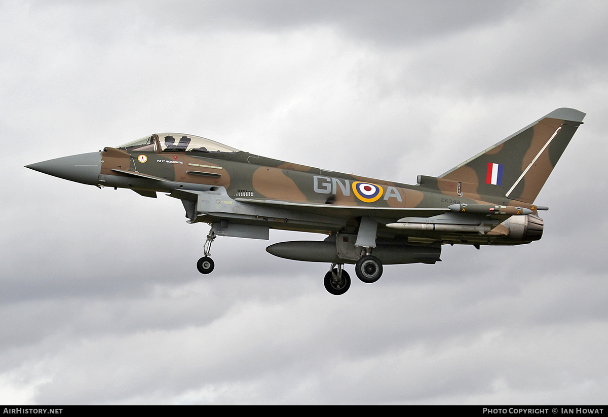 Aircraft Photo of ZK349 | Eurofighter EF-2000 Typhoon FGR4 | UK - Air Force | AirHistory.net #374904