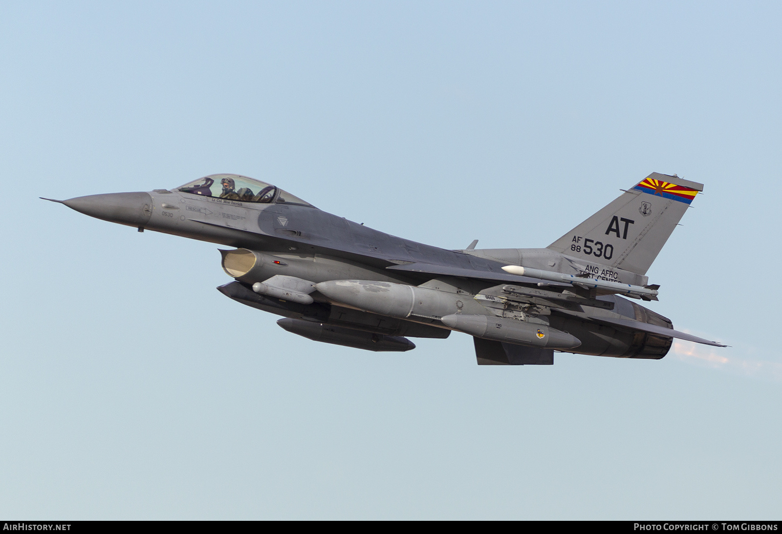 Aircraft Photo of 88-0530 / AF88-530 | General Dynamics F-16CM Fighting Falcon | USA - Air Force | AirHistory.net #374907