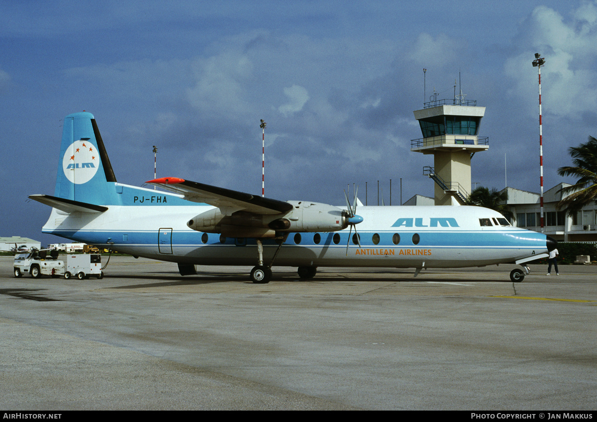 Aircraft Photo of PJ-FHA | Fairchild Hiller FH-227B | ALM Antillean Airlines | AirHistory.net #374908