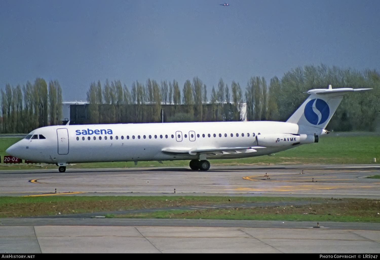 Aircraft Photo of G-AVMK | BAC 111-510ED One-Eleven | Sabena | AirHistory.net #374911