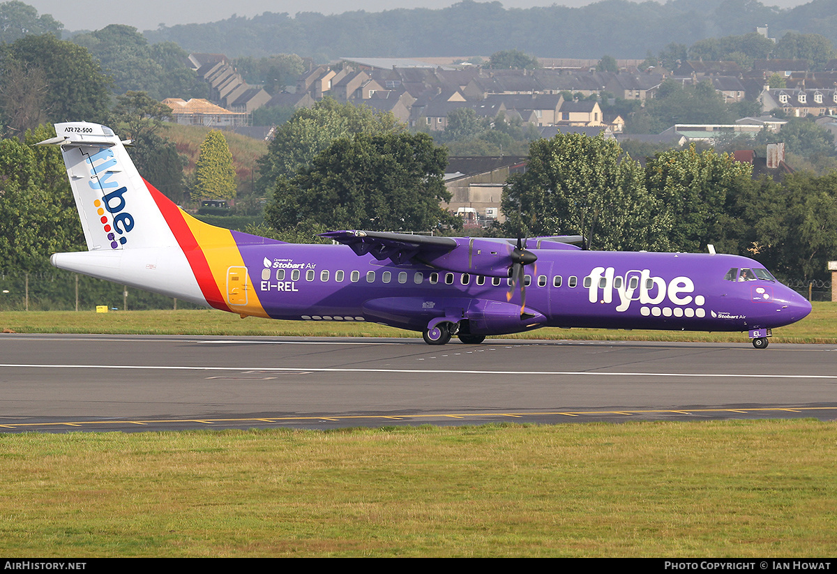 Aircraft Photo of EI-REL | ATR ATR-72-500 (ATR-72-212A) | Flybe | AirHistory.net #374915