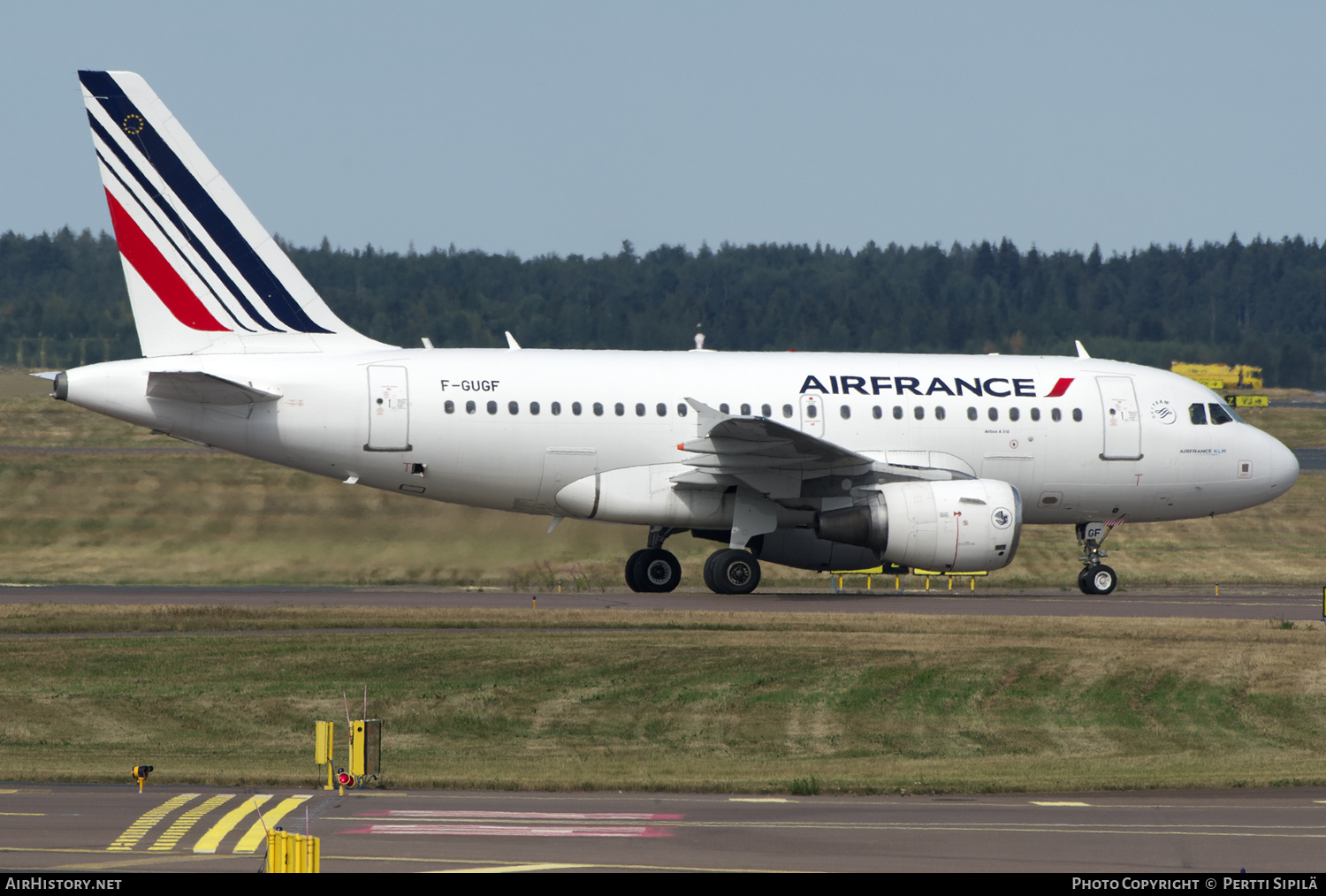 Aircraft Photo of F-GUGF | Airbus A318-111 | Air France | AirHistory.net #374928