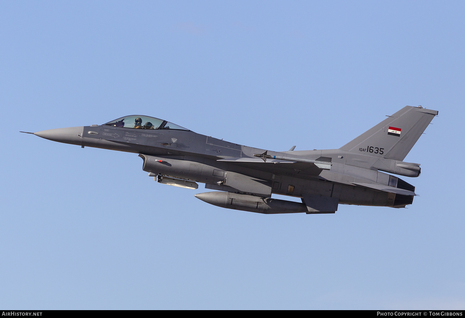 Aircraft Photo of 1635 / IQAF-1635 | General Dynamics F-16C Fighting Falcon | Iraq - Air Force | AirHistory.net #374929