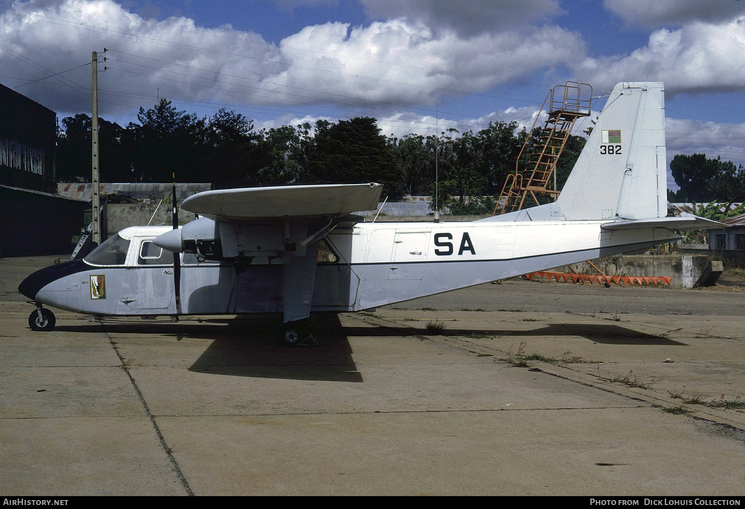 Aircraft Photo of 5R-MSA | Britten-Norman BN-2A-21 Islander | Madagascar - Air Force | AirHistory.net #374933