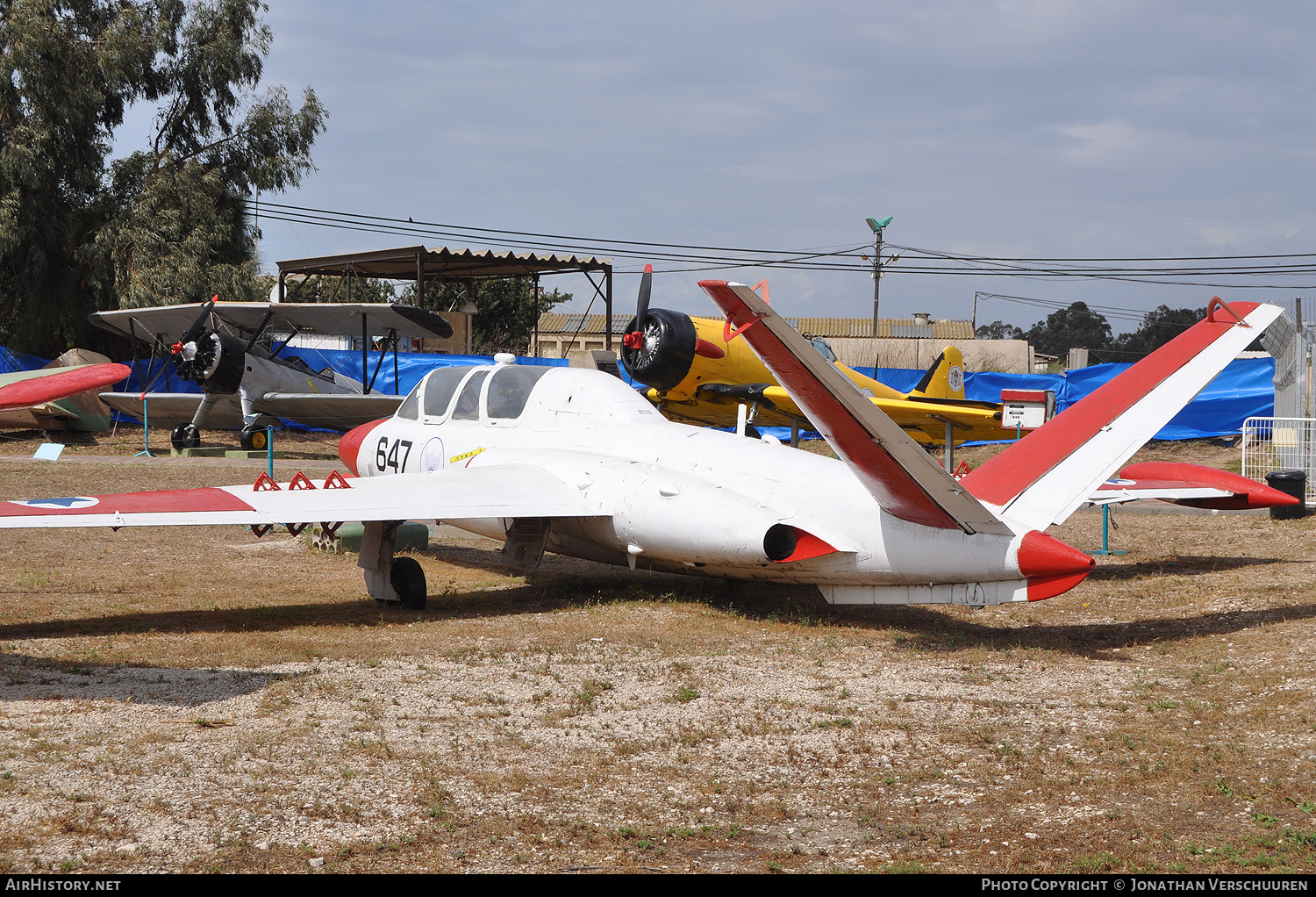 Aircraft Photo of 647 | Fouga CM-170R Tzukit | Israel - Air Force | AirHistory.net #374955