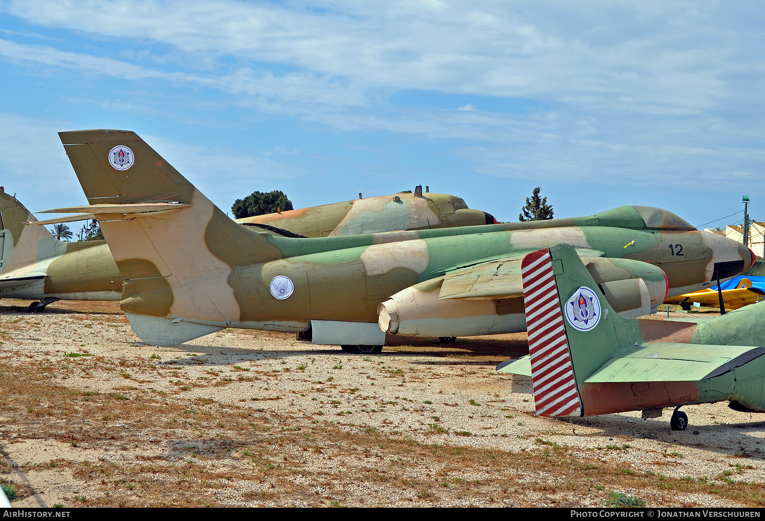 Aircraft Photo of 12 | Sud SO-4050 Vautour IIA | Israel - Air Force | AirHistory.net #374956