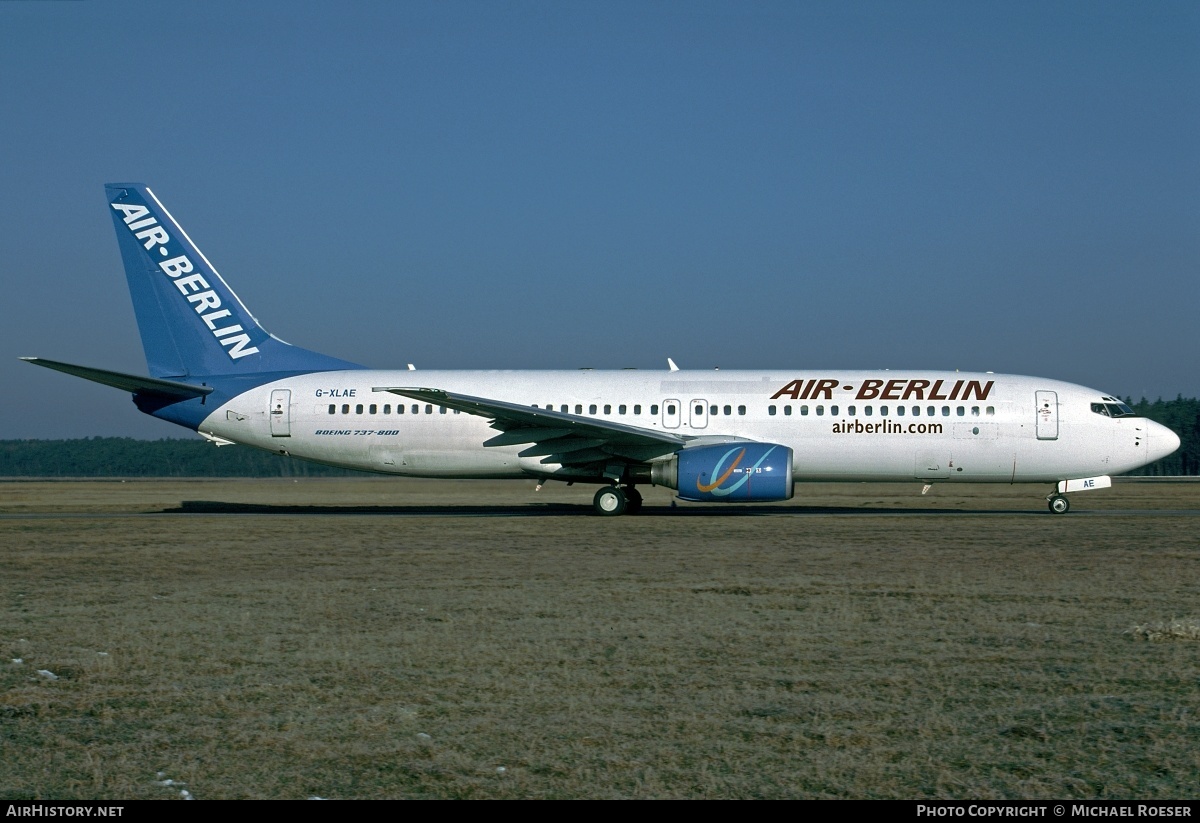 Aircraft Photo of G-XLAE | Boeing 737-8Q8 | Air Berlin | AirHistory.net #374986