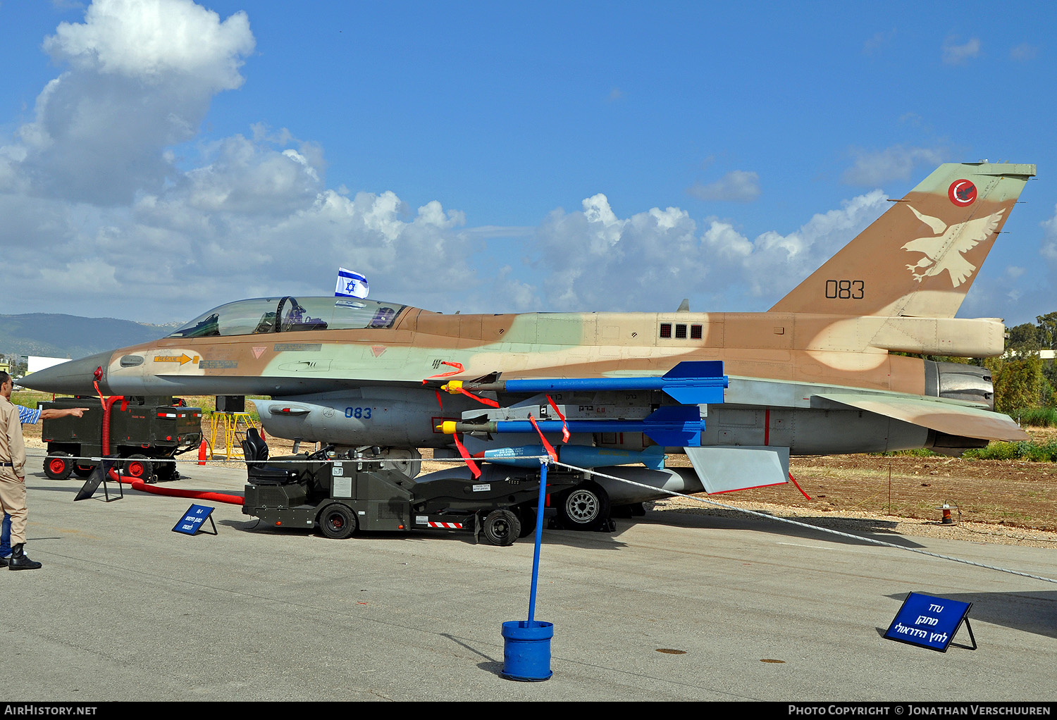 Aircraft Photo of 083 | General Dynamics F-16D Barak | Israel - Air Force | AirHistory.net #374992