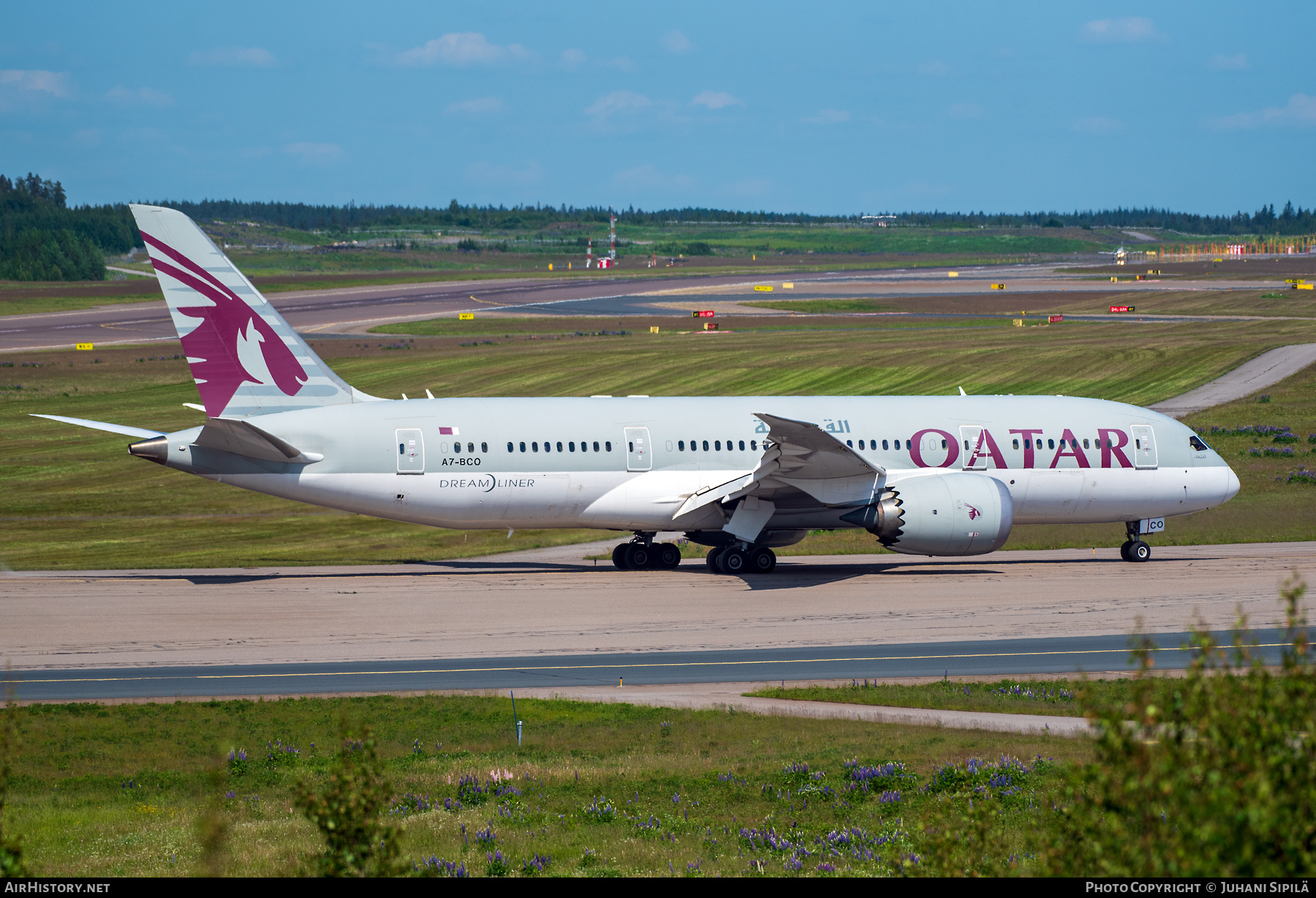 Aircraft Photo of A7-BCO | Boeing 787-8 Dreamliner | Qatar Airways | AirHistory.net #375004