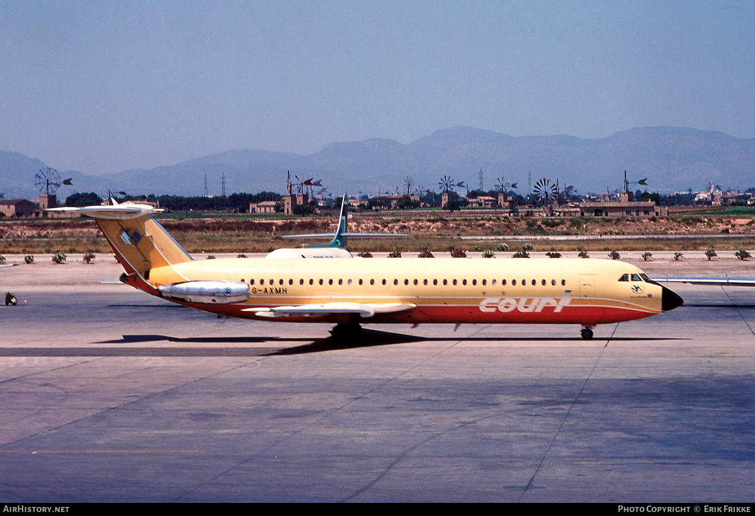 Aircraft Photo of G-AXMH | BAC 111-518FG One-Eleven | Court Line | AirHistory.net #375009