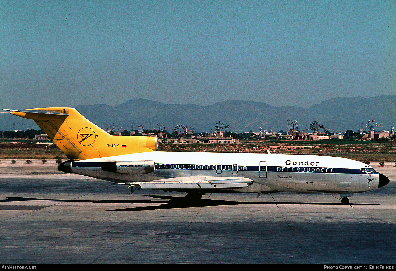 Aircraft Photo of D-ABIK | Boeing 727-30 | Condor Flugdienst | AirHistory.net #375012