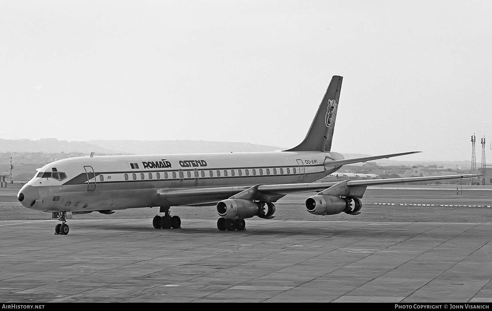 Aircraft Photo of OO-AMI | Douglas DC-8-33 | Pomair Ostend | AirHistory.net #375031