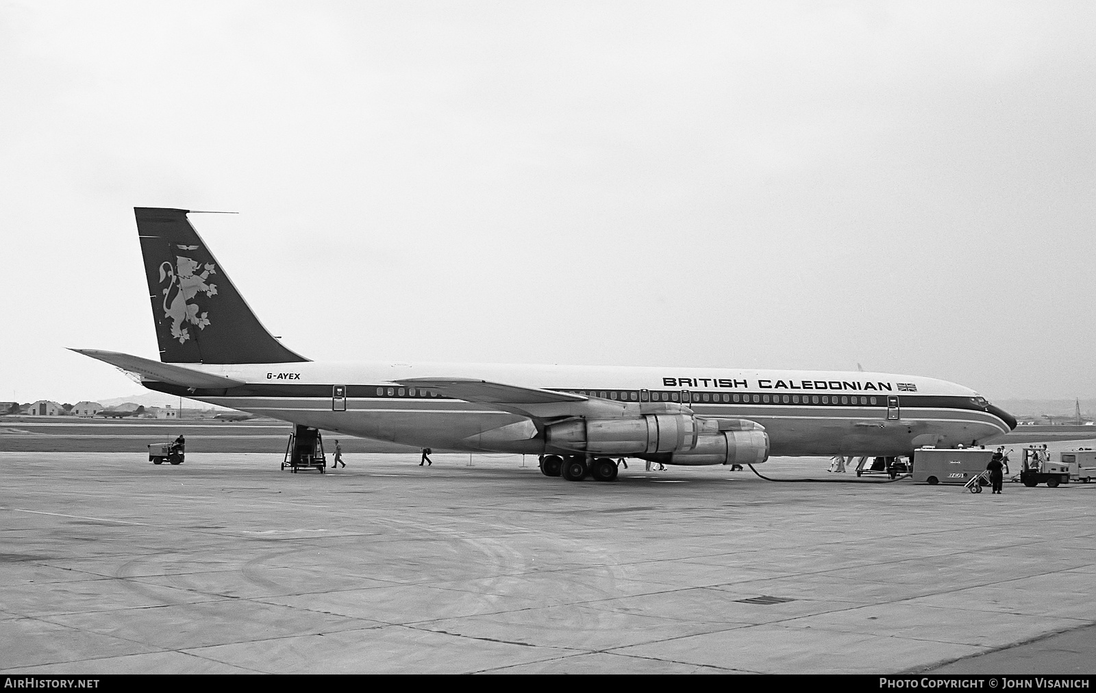 Aircraft Photo of G-AYEX | Boeing 707-355C | British Caledonian Airways | AirHistory.net #375045