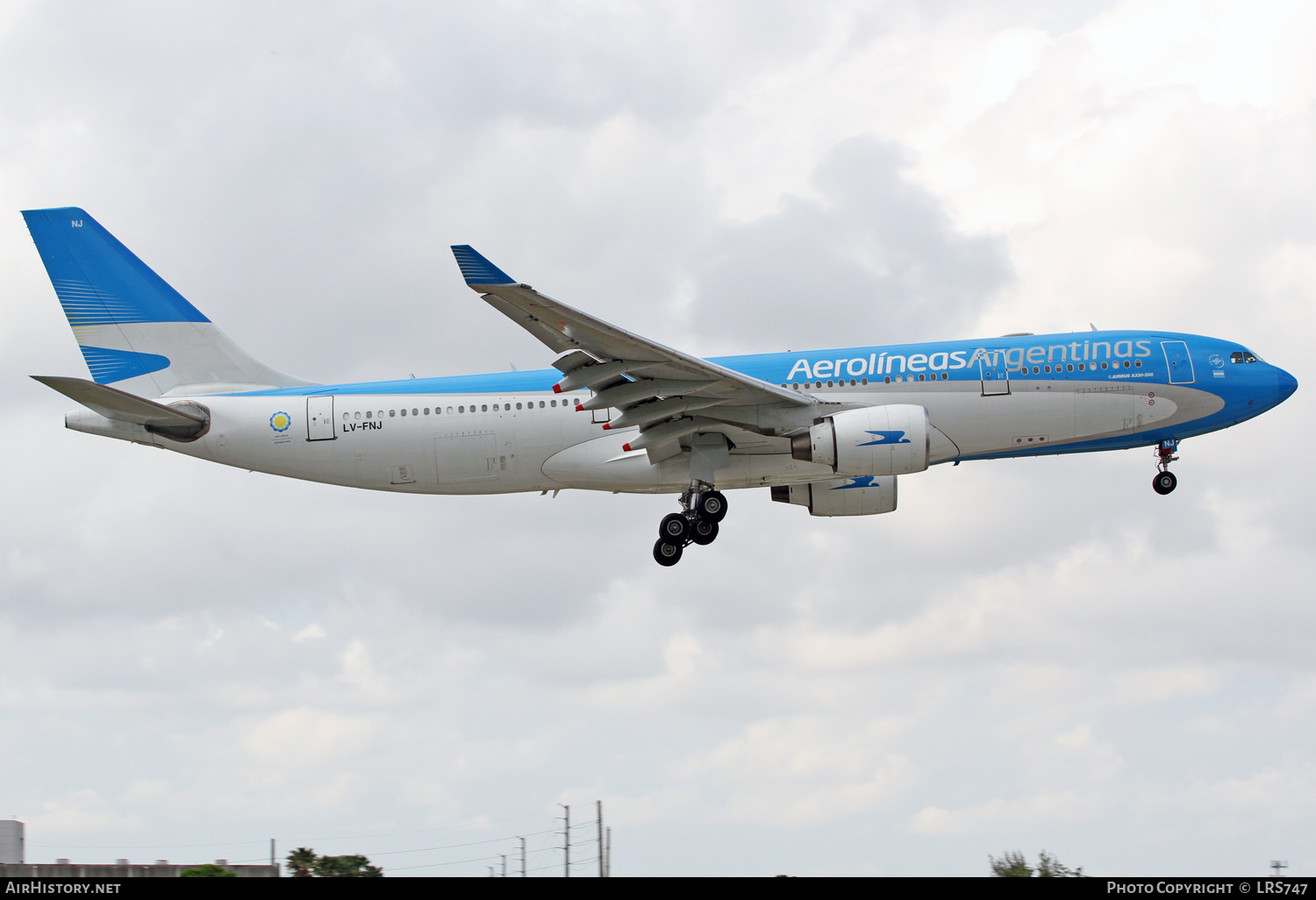 Aircraft Photo of LV-FNJ | Airbus A330-223 | Aerolíneas Argentinas | AirHistory.net #375057