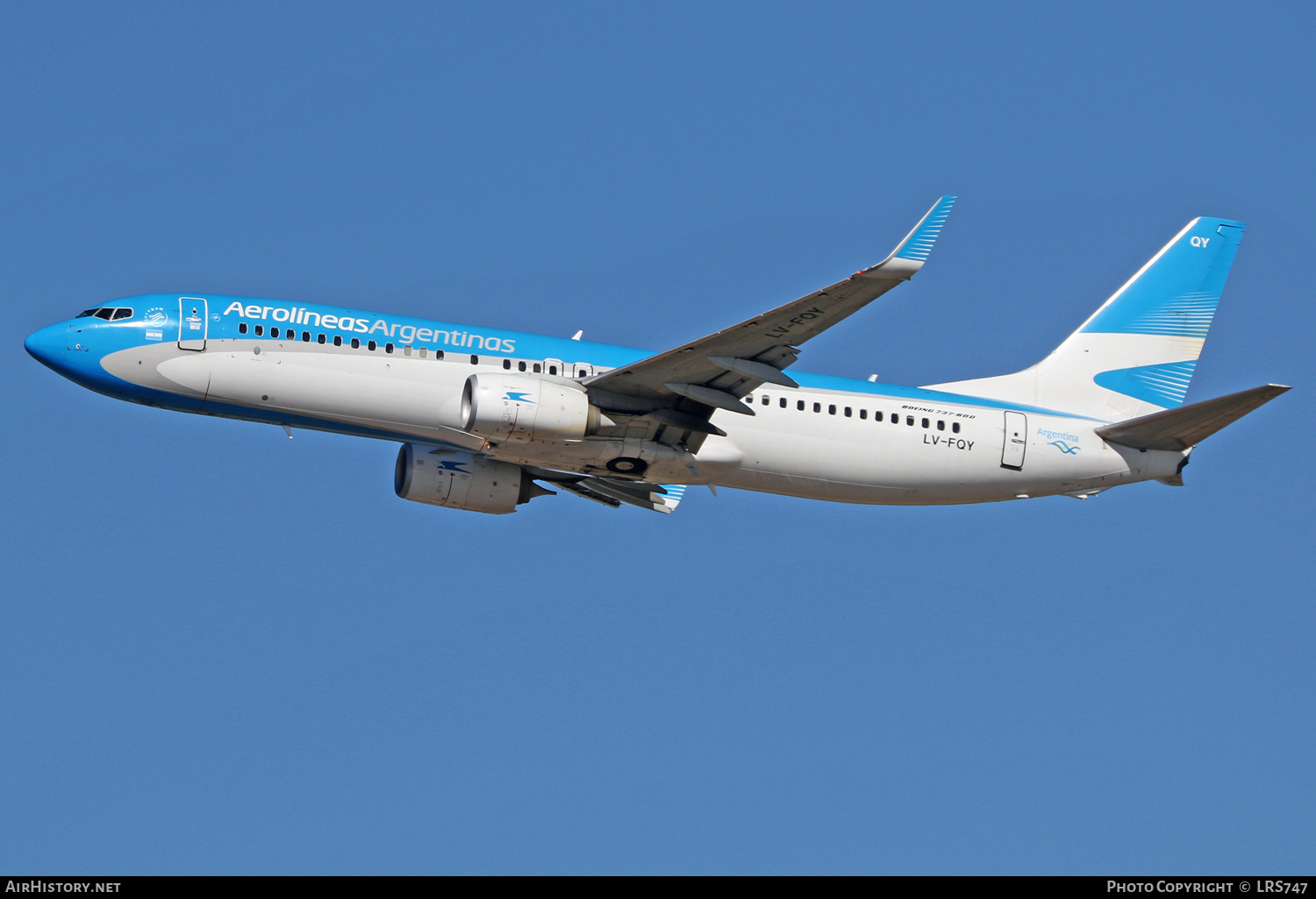 Aircraft Photo of LV-FQY | Boeing 737-81D | Aerolíneas Argentinas | AirHistory.net #375072