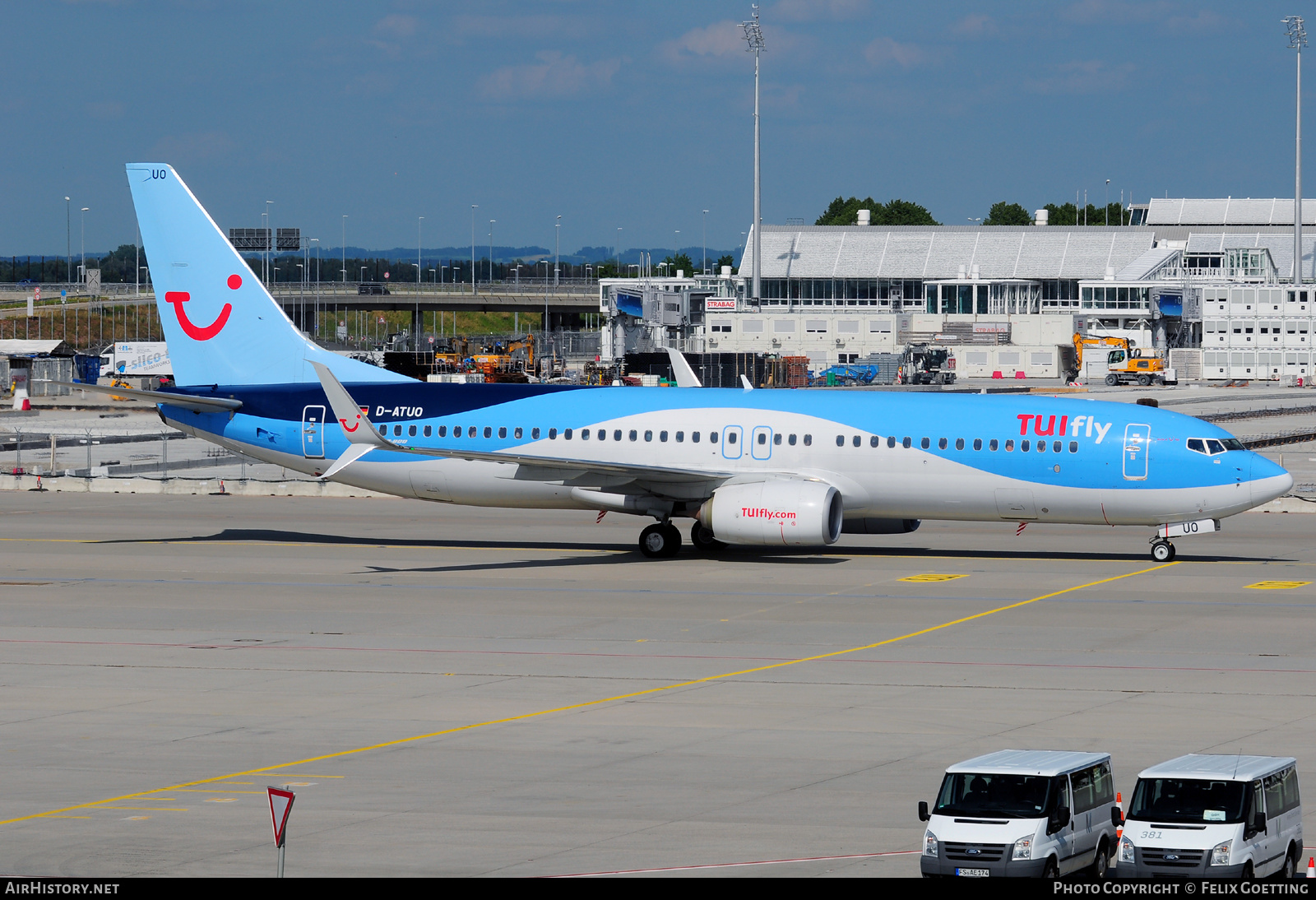 Aircraft Photo of D-ATUO | Boeing 737-8K5 | TUIfly | AirHistory.net #375080