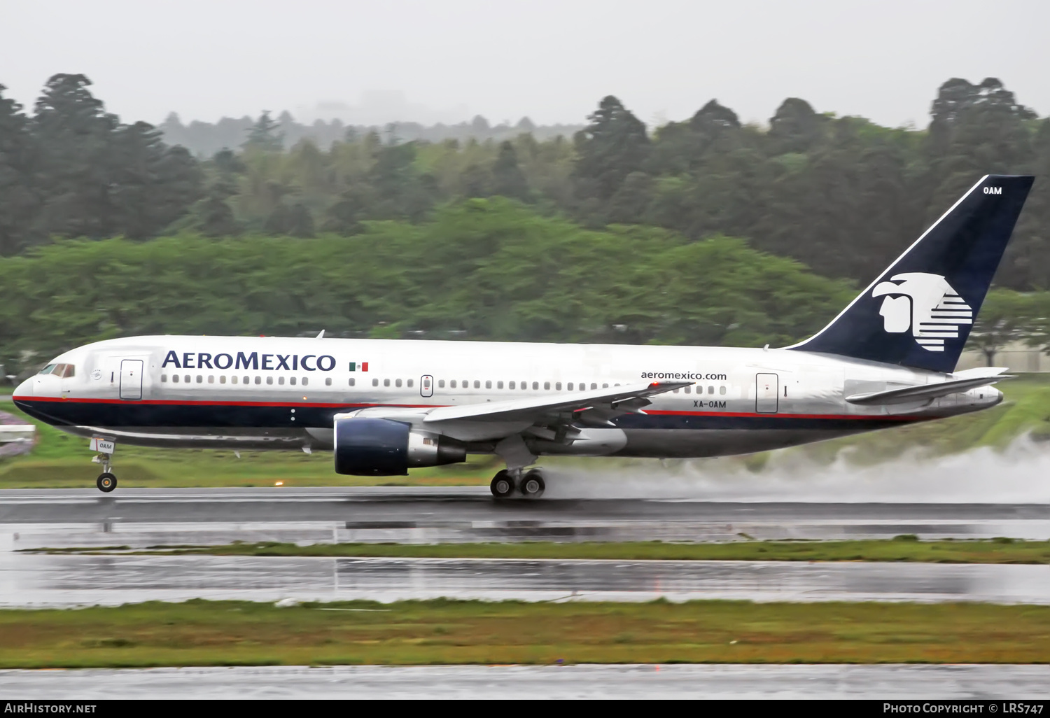 Aircraft Photo of XA-OAM | Boeing 767-2B1/ER | AeroMéxico | AirHistory.net #375098