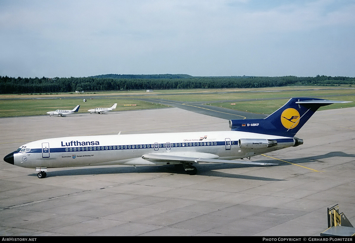 Aircraft Photo of D-ABKF | Boeing 727-230/Adv | Lufthansa | AirHistory.net #375112