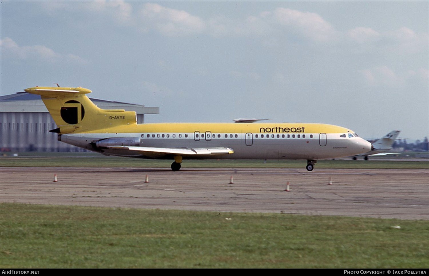 Aircraft Photo of G-AVYB | Hawker Siddeley HS-121 Trident 1E-140 | Northeast Airlines | AirHistory.net #375117