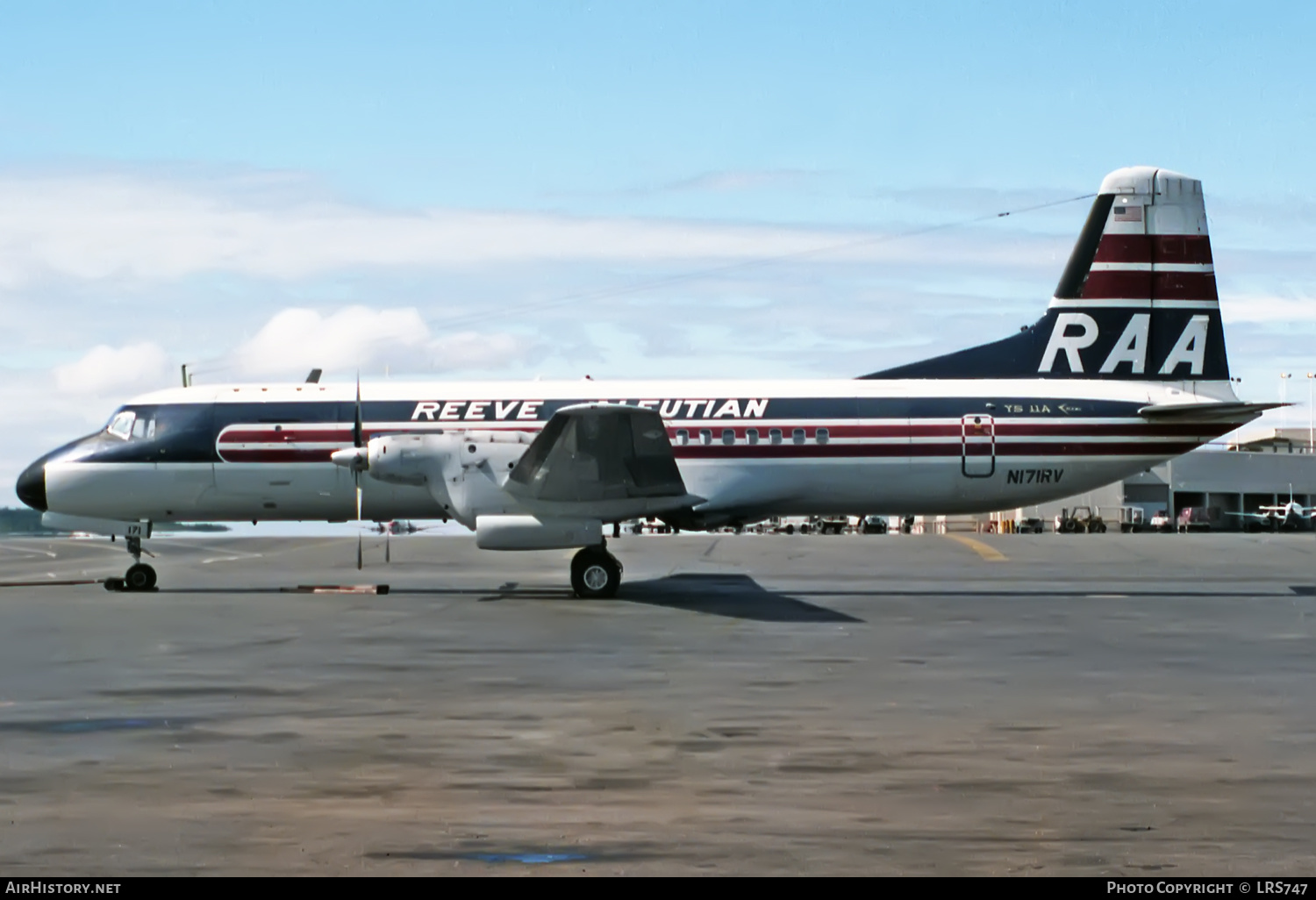Aircraft Photo of N171RV | NAMC YS-11A-607 | Reeve Aleutian Airways - RAA | AirHistory.net #375119