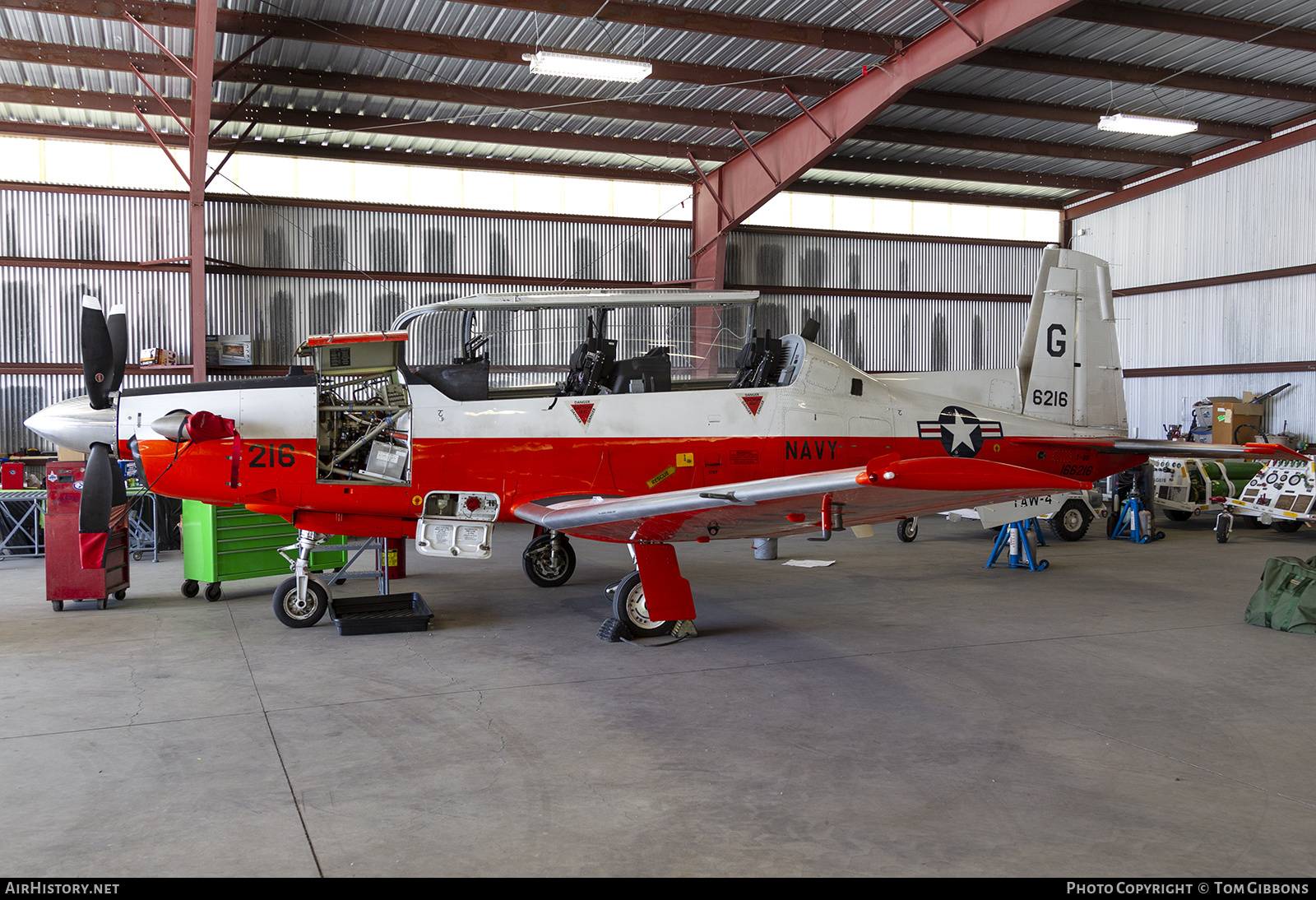 Aircraft Photo of 166216 | Beechcraft T-6C Texan II | USA - Navy | AirHistory.net #375125