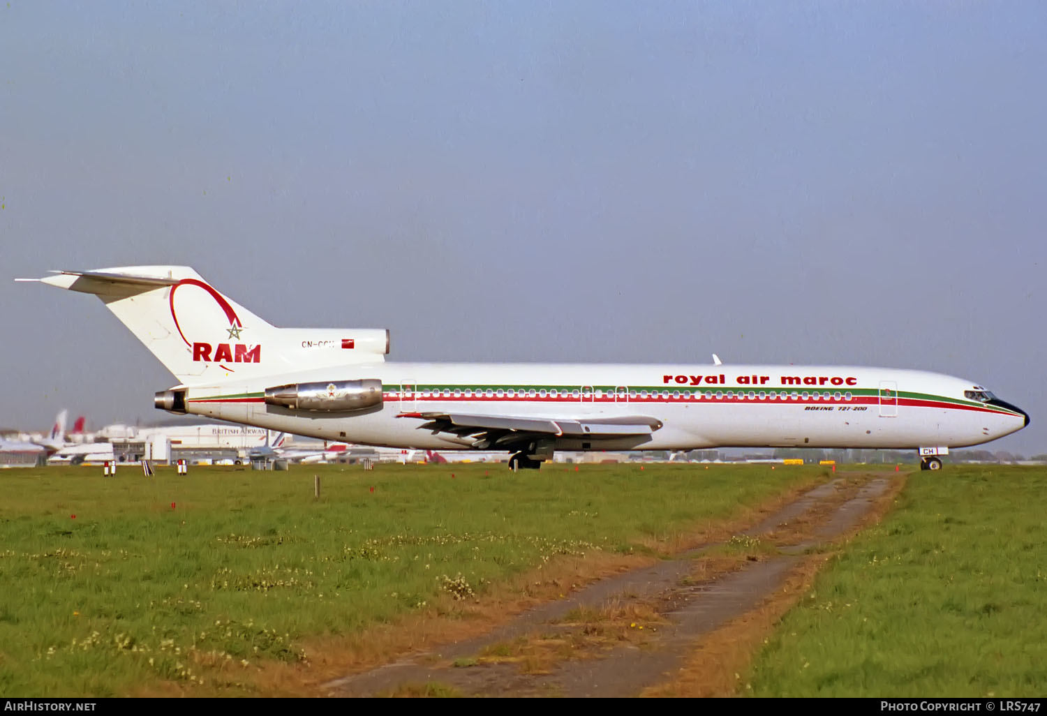 Aircraft Photo of CN-CCH | Boeing 727-2B6/Adv | Royal Air Maroc - RAM | AirHistory.net #375126