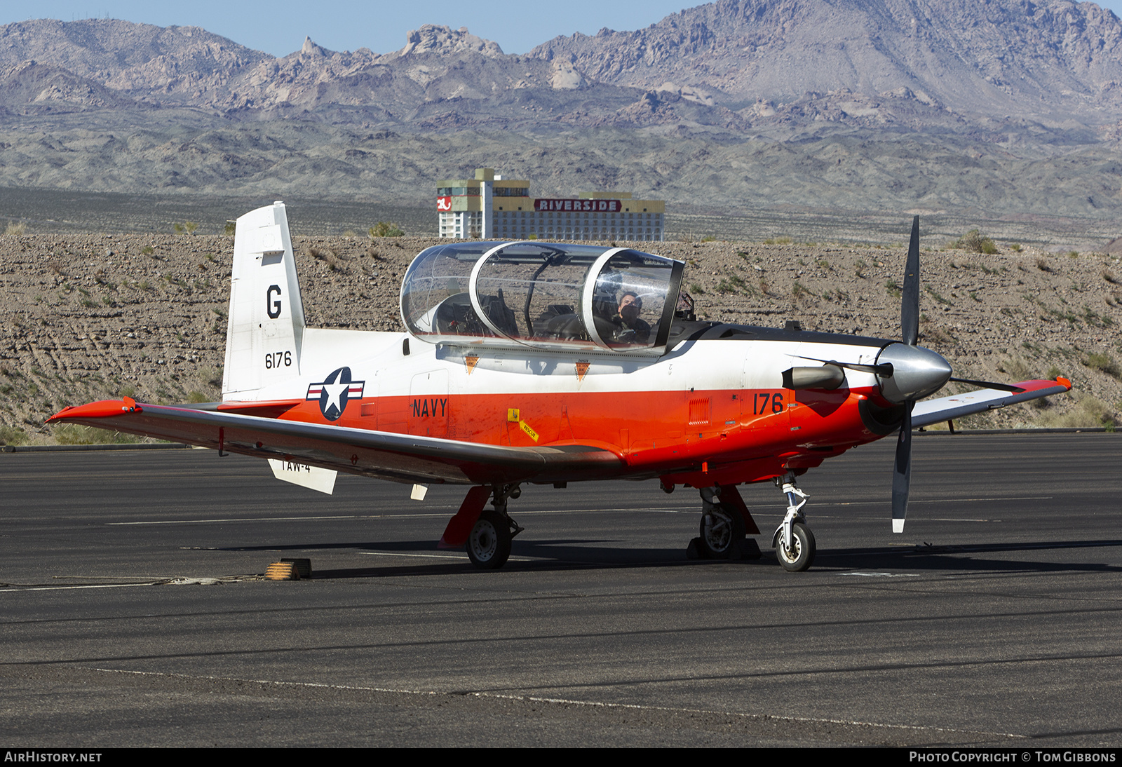 Aircraft Photo of 166176 | Beechcraft T-6C Texan II | USA - Navy | AirHistory.net #375128