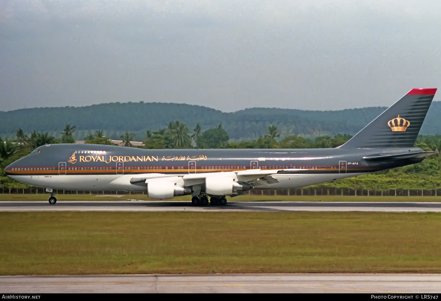 Aircraft Photo of JY-AFA | Boeing 747-2D3BM | Royal Jordanian Airlines | AirHistory.net #375142