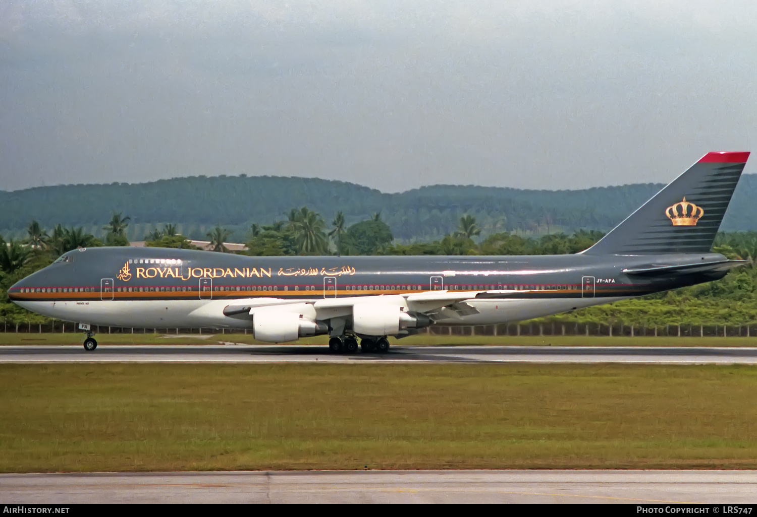 Aircraft Photo of JY-AFA | Boeing 747-2D3BM | Royal Jordanian Airlines | AirHistory.net #375142