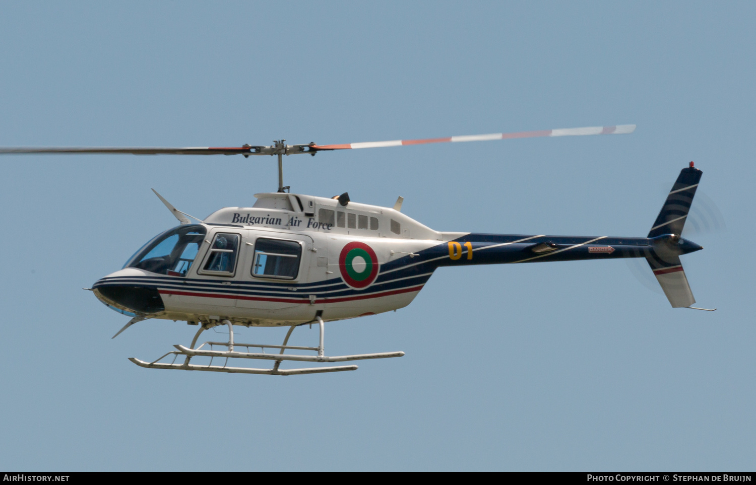 Aircraft Photo of 01 | Bell 206B JetRanger | Bulgaria - Air Force | AirHistory.net #375144