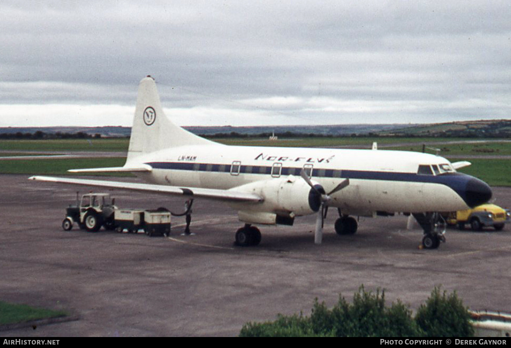 Aircraft Photo of LN-MAM | Convair 440-0 Metropolitan | Nor-Fly | AirHistory.net #375147