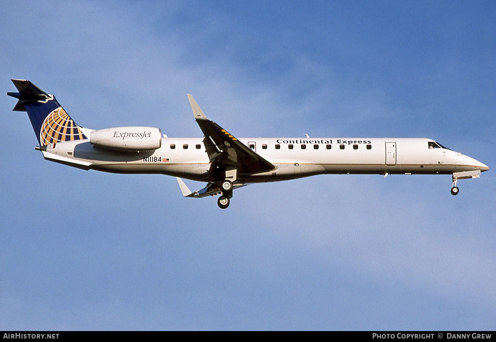 Aircraft Photo of N11184 | Embraer ERJ-145XR (EMB-145XR) | Continental Express | AirHistory.net #375150