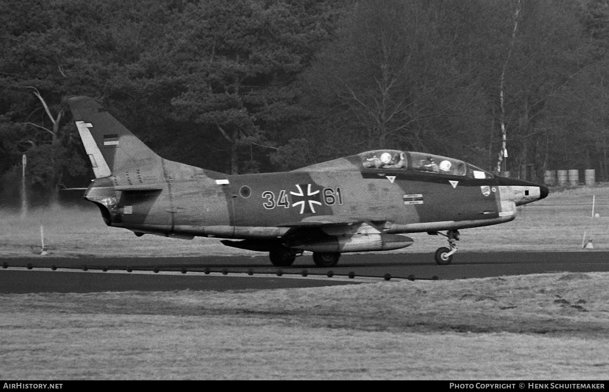 Aircraft Photo of 3461 | Fiat G-91T/3 | Germany - Air Force | AirHistory.net #375158