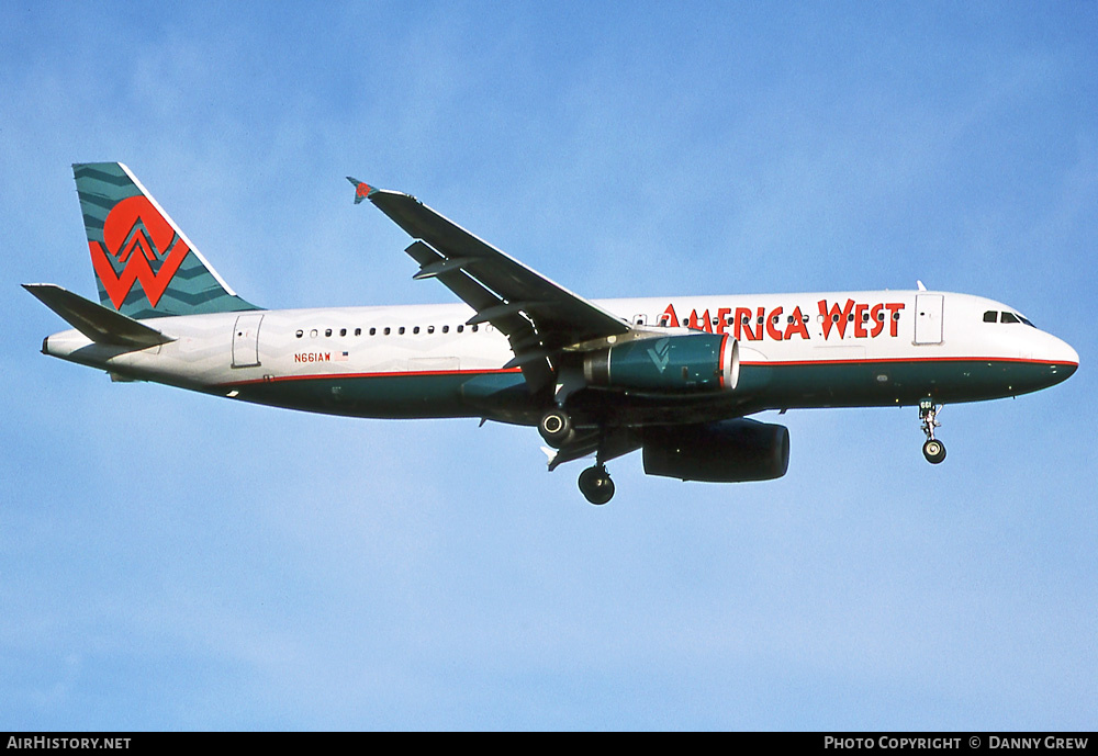 Aircraft Photo of N661AW | Airbus A320-232 | America West Airlines | AirHistory.net #375165