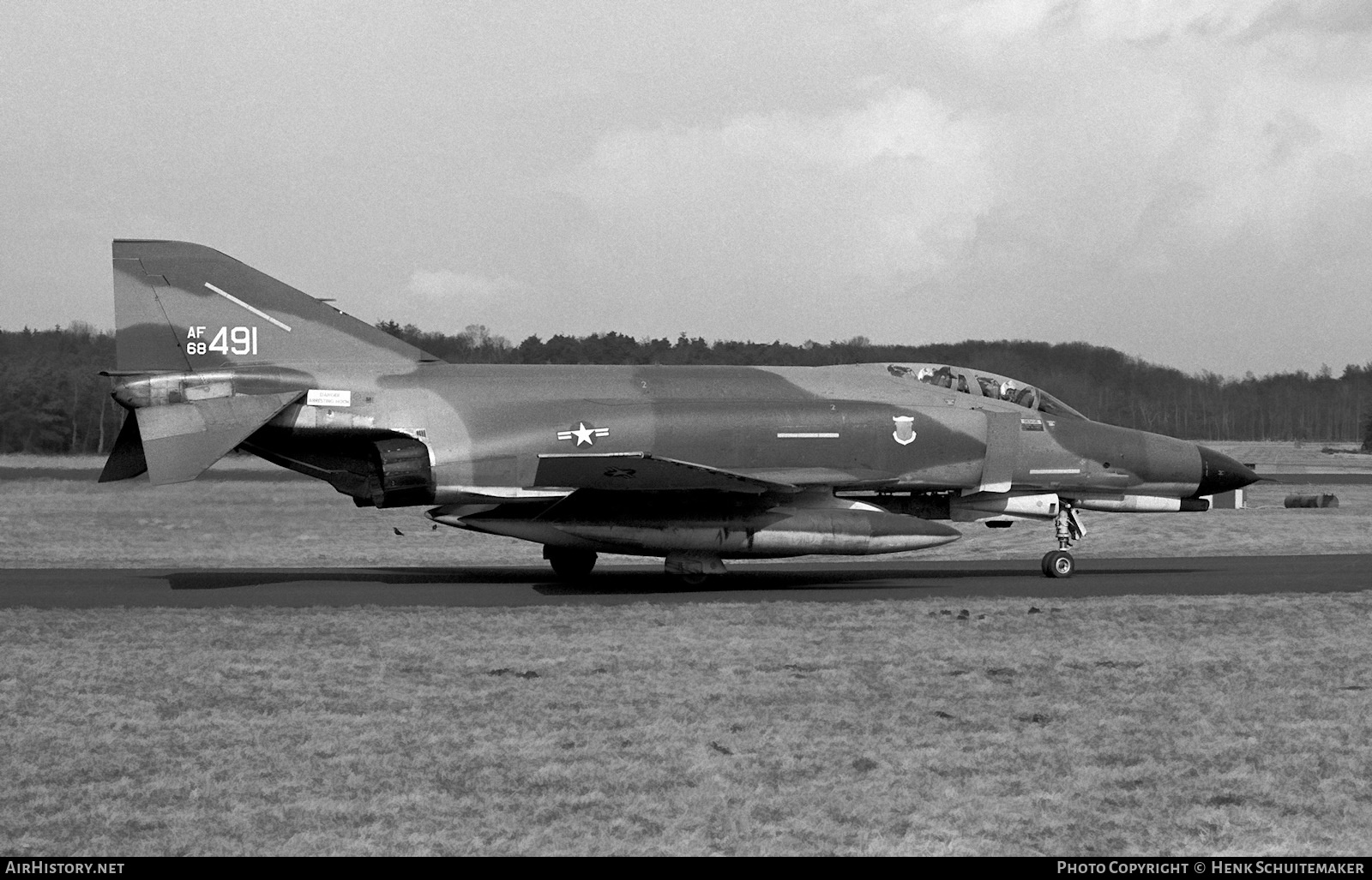 Aircraft Photo of 68-0491 / AF68-491 | McDonnell Douglas F-4E Phantom II | USA - Air Force | AirHistory.net #375169