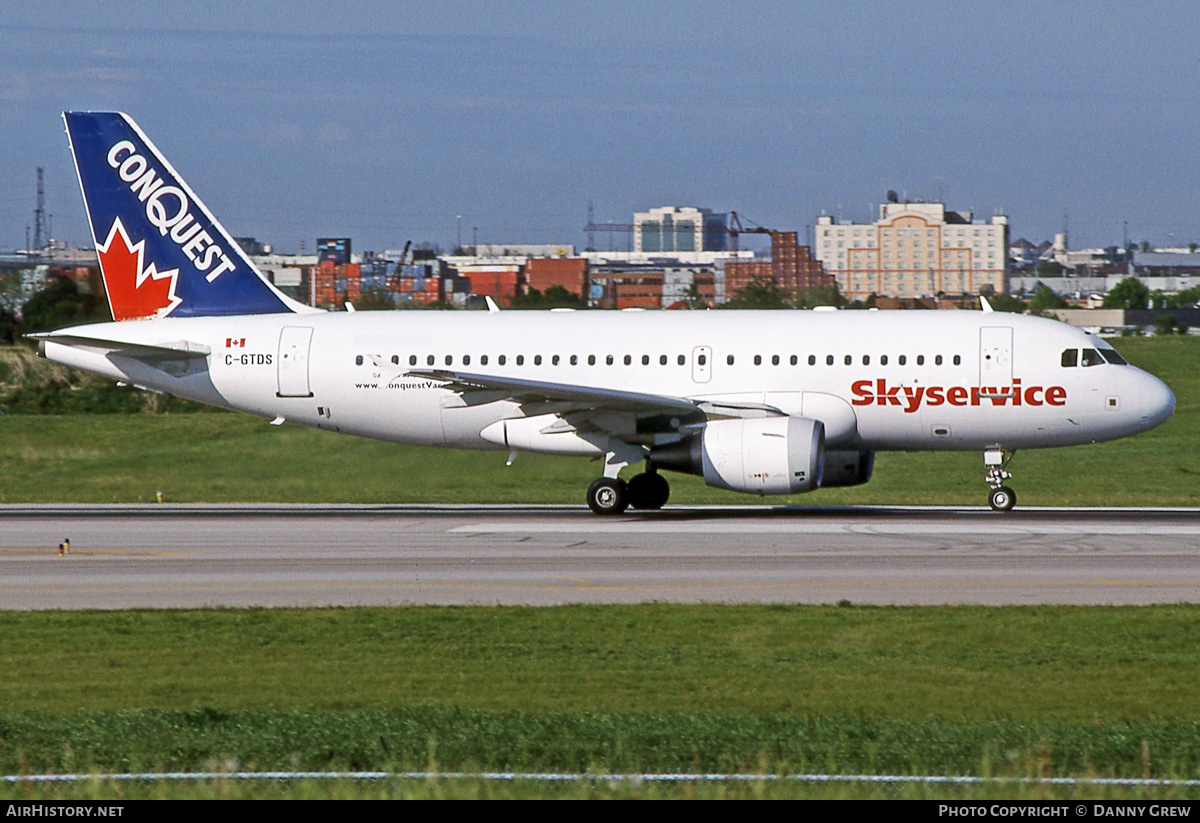 Aircraft Photo of C-GTDS | Airbus A319-112 | Skyservice Airlines | AirHistory.net #375181