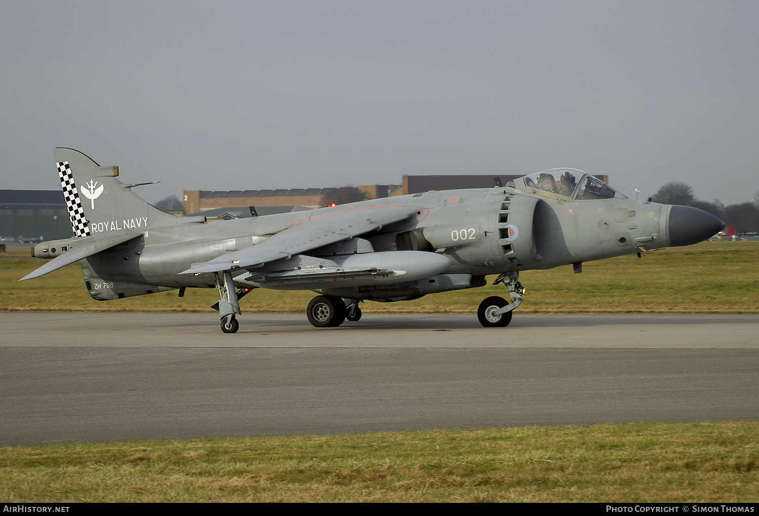 Aircraft Photo of ZH798 | British Aerospace Sea Harrier FA2 | UK - Navy | AirHistory.net #375205