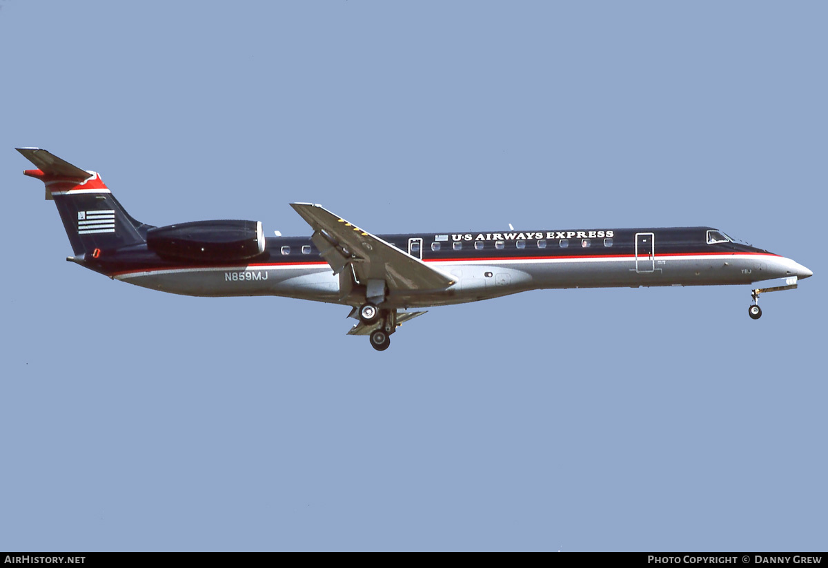 Aircraft Photo of N859MJ | Embraer ERJ-145LR (EMB-145LR) | US Airways Express | AirHistory.net #375206