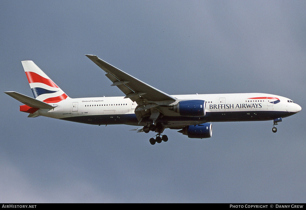 Aircraft Photo of G-YMMF | Boeing 777-236/ER | British Airways | AirHistory.net #375218