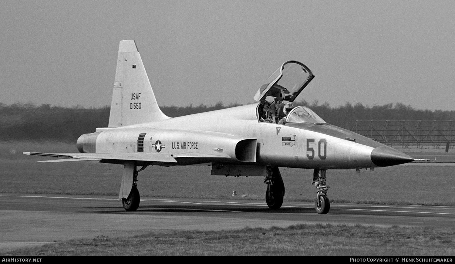 Aircraft Photo of 74-1550 / 01550 | Northrop F-5E Tiger II | USA - Air Force | AirHistory.net #375225